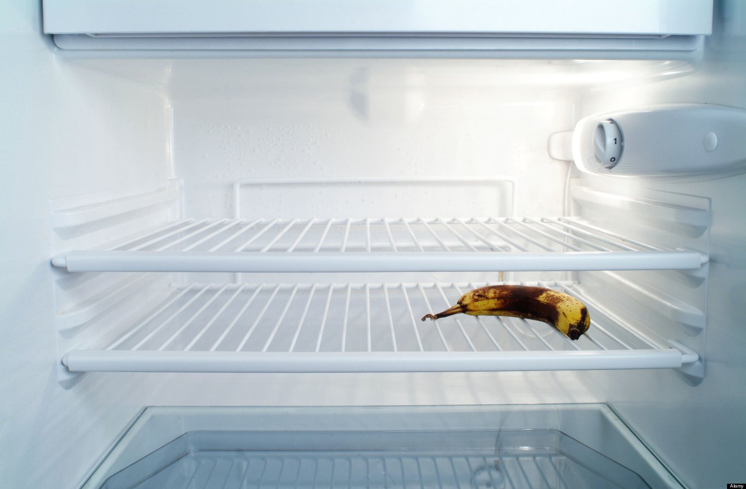 empty refrigerator