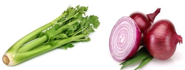 onion celery