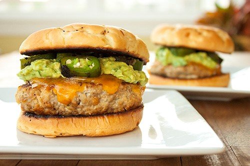 spicy guacamole cheeseburger is one of the testosterone boosting recipes