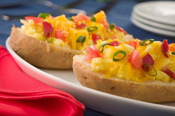 The potato boat is one of the testosterone boosting recipes